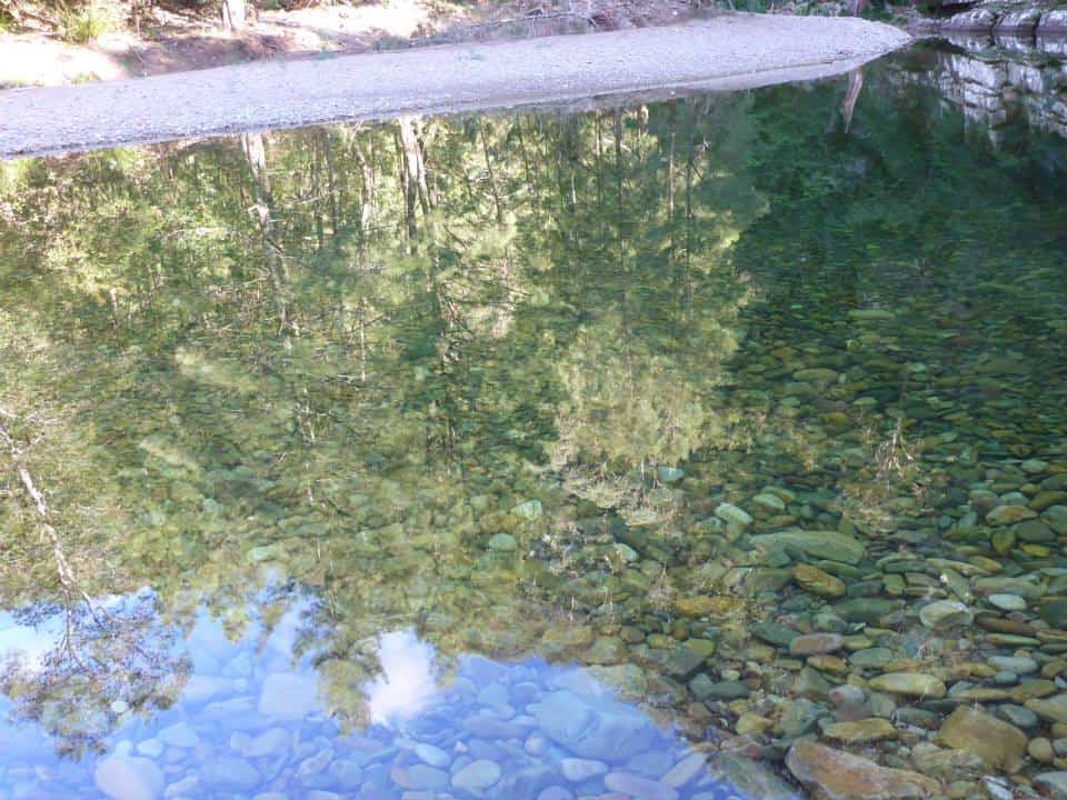 Crystal clear waters of Ettrema Creek